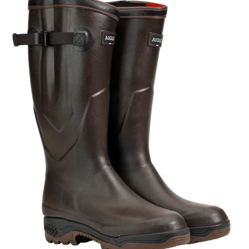 Aigle Women's Wellingtons|Men's Wellingtons<Parcours 2 ISO Neoprene Lined Gusset Wellington Boots
