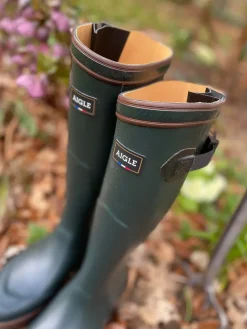 Aigle Women's Wellingtons|Men's Wellingtons<Parcours 2 Vario Jersey Lined Wellington Boots