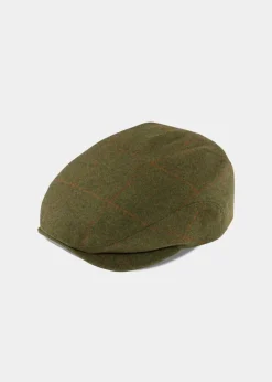 Alan Paine Hats & Scarves<Combrook Extended Peak Flat Cap - Maple