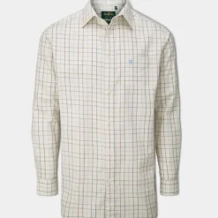 Alan Paine Shirts & Tops|Shirts<Ilkley Men's Shirt Longer Length Shooting Fit