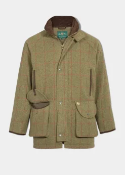 Alan Paine Jackets & Coats|Jackets & Coats<Men's Combrook Tweed Field Coat with Action Back