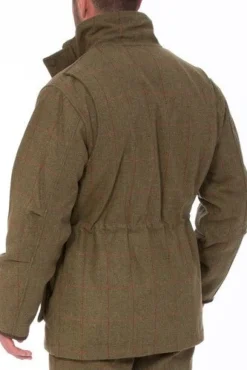 Alan Paine Jackets & Coats|Jackets & Coats<Men's Combrook Tweed Field Coat with Action Back