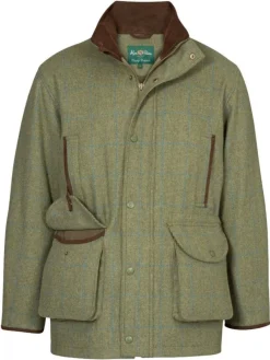Alan Paine Jackets & Coats|Jackets & Coats<Men's Combrook Tweed Field Coat with Action Back