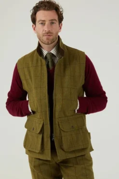 Alan Paine Country Accessories|Gilets<Men's Rutland Tweed Waistcoat