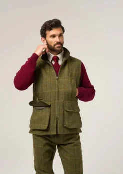 Alan Paine Country Accessories|Gilets<Men's Rutland Tweed Waistcoat