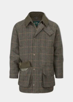 Alan Paine Jackets & Coats|Jackets & Coats<Men's Rutland Waterproof Tweed Shooting Coat