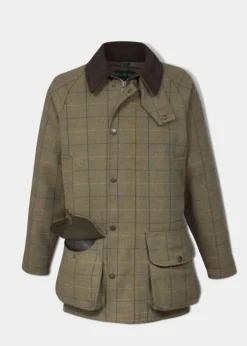 Alan Paine Jackets & Coats|Jackets & Coats<Men's Rutland Waterproof Tweed Shooting Coat