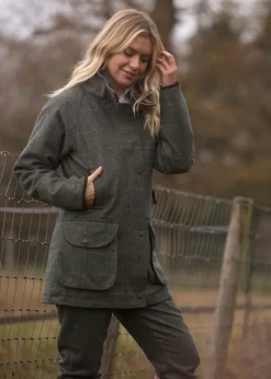 Alan Paine Jackets & Coats|Trousers<Women's Combrook Tweed Shooting Coat