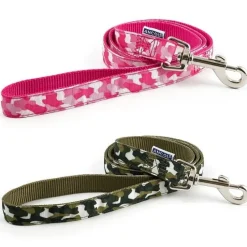 Ancol Pet Products Collars And Leads<Ancol Green Combat Lead 1M X 19mm