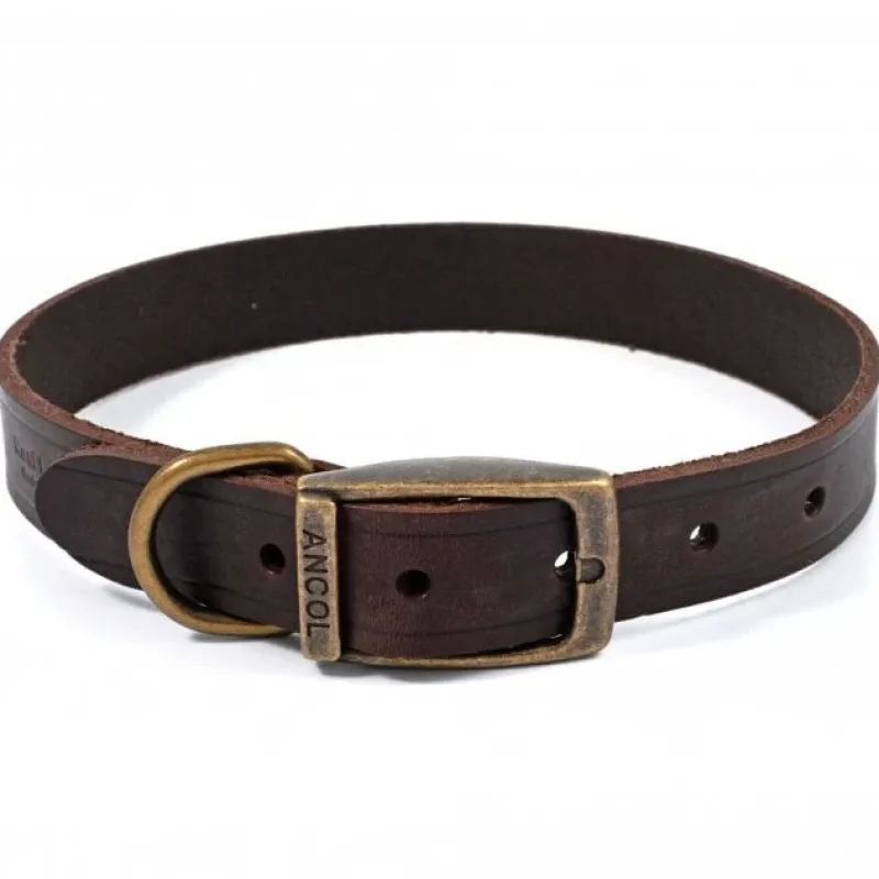 Ancol Pet Products Collars And Leads<Ancol Heritage Leather Dog Collar