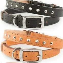 Ancol Pet Products Collars And Leads<Ancol Heritage Leather Stud Collar