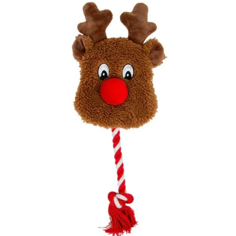 Trilanco Dog Toys<Ancol Ropey Rudolf Dog Toy