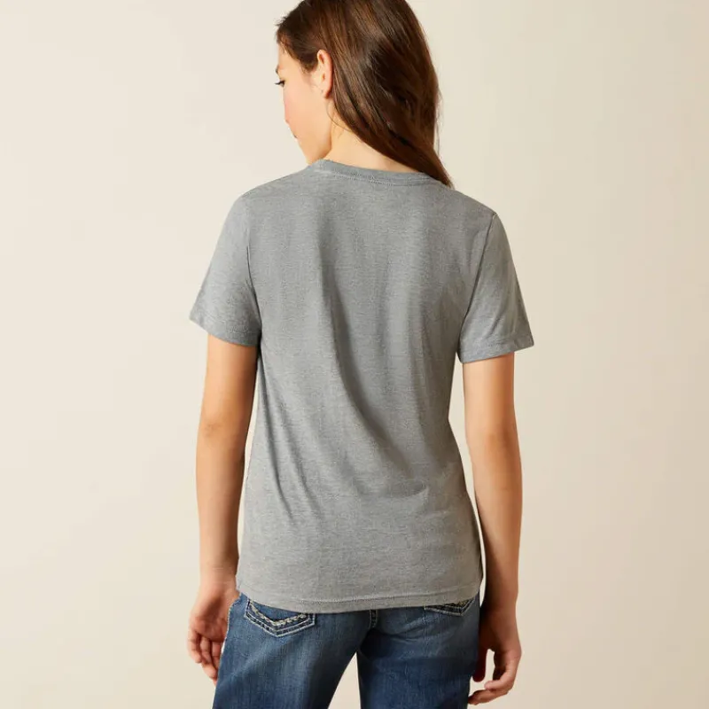 Ariat Tops & Base Layers<Kids 'Heels Down' T-Shirt SS25