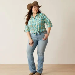 Ariat Shirts & Tops|Shirts & Tops<Women's Roping Plaid Shirt