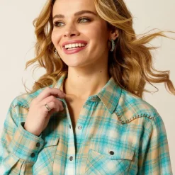 Ariat Shirts & Tops|Shirts & Tops<Women's Roping Plaid Shirt