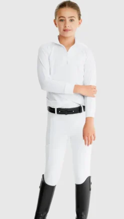 Aztec Diamond Show Shirts|Tops & Base Layers<YR White Mesh Shirt SS25