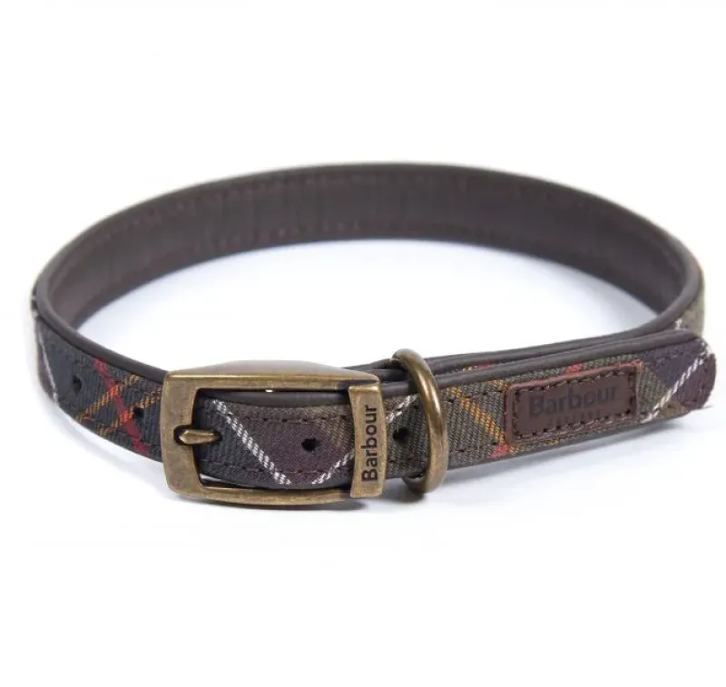 Barbour Collars And Leads<Classic Tartan Leather Dog Collar