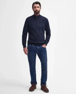 Barbour Shirts & Tops|Shirts<Cotton Half Zip Jumper SS24