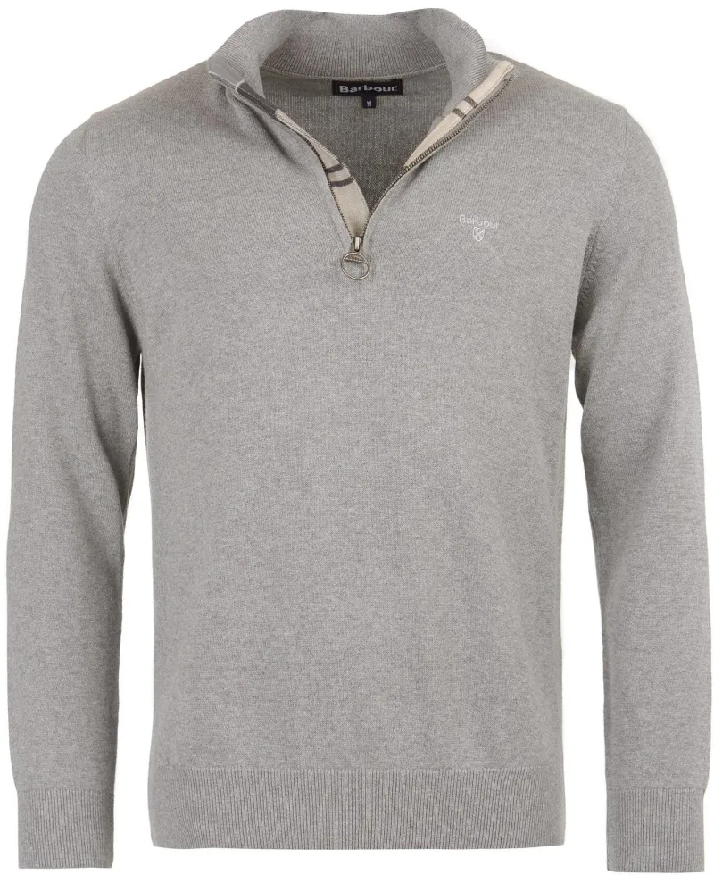 Barbour Shirts & Tops|Shirts<Cotton Half Zip Jumper SS24