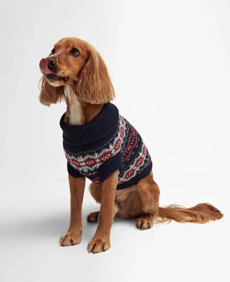 Barbour Dog Coats<Dog Fairisle Jumper
