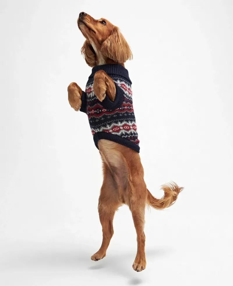 Barbour Dog Coats<Dog Fairisle Jumper