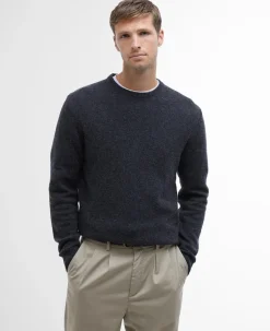 Barbour Sweaters & Fleeces|Sweaters & Fleeces<Essential Lambs Wool Crew Neck Jumper