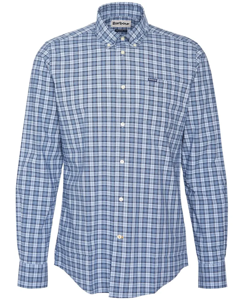 Barbour Shirts & Tops|Shirts<Men's Lomond Tailored Long Sleeve Shirt SS24