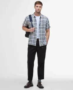 Barbour Shirts & Tops|Shirts<Men's Midfield Short Sleeved Shirt SS25