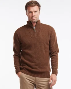 Barbour Sweaters & Fleeces|Sweaters & Fleeces<Men's Nelson Essential Half-Zip Sweater