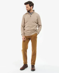 Barbour Sweaters & Fleeces|Sweaters & Fleeces<Men's Nelson Essential Half-Zip Sweater