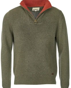 Barbour Sweaters & Fleeces|Sweaters & Fleeces<Men's Nelson Essential Half-Zip Sweater