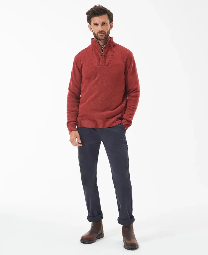 Barbour Sweaters & Fleeces|Sweaters & Fleeces<Men's Nelson Essential Half-Zip Sweater