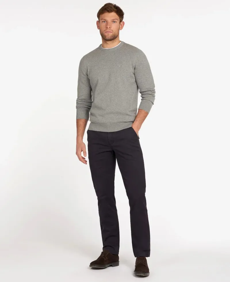 Barbour Sweaters & Fleeces|Sweaters & Fleeces<Men's Pima Cotton Crew Neck