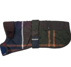 Barbour Dog Coats<Quilted Tartan Dog Coat with Pocket
