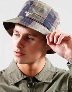 Barbour Hats & Scarves|Hats & Scarves<Tartan Bucket Hat