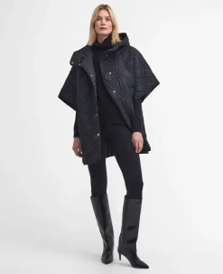 Barbour Jackets & Coats|Trousers<Women's Astor Quilted Cape