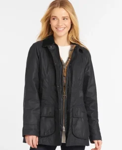 Barbour Jackets & Coats|Trousers<Women's Beadnell Wax Jacket