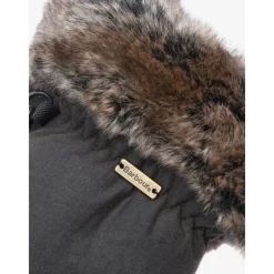 Barbour Gloves|Gloves<Women's Fur Trim Mitt