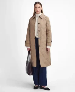 Barbour Jackets & Coats|Trousers<Women's Mariah Quilted Trench Coat