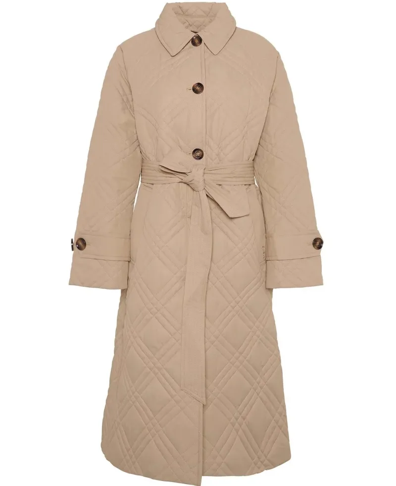 Barbour Jackets & Coats|Trousers<Women's Mariah Quilted Trench Coat