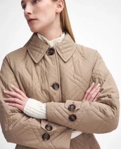 Barbour Jackets & Coats|Trousers<Women's Mariah Quilted Trench Coat