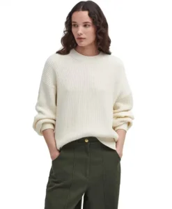 Barbour Sweaters & Jumpers|Sweaters & Jumpers<Womens Rib Stitch Crew Knit Jumper