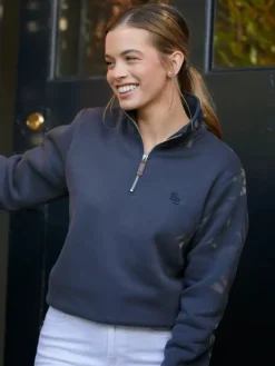 Beaumont u0026 Bear Sweaters & Fleeces|Sweaters & Fleeces<Beaumont & Bear Unisex Tuckenhay Quarter Zip