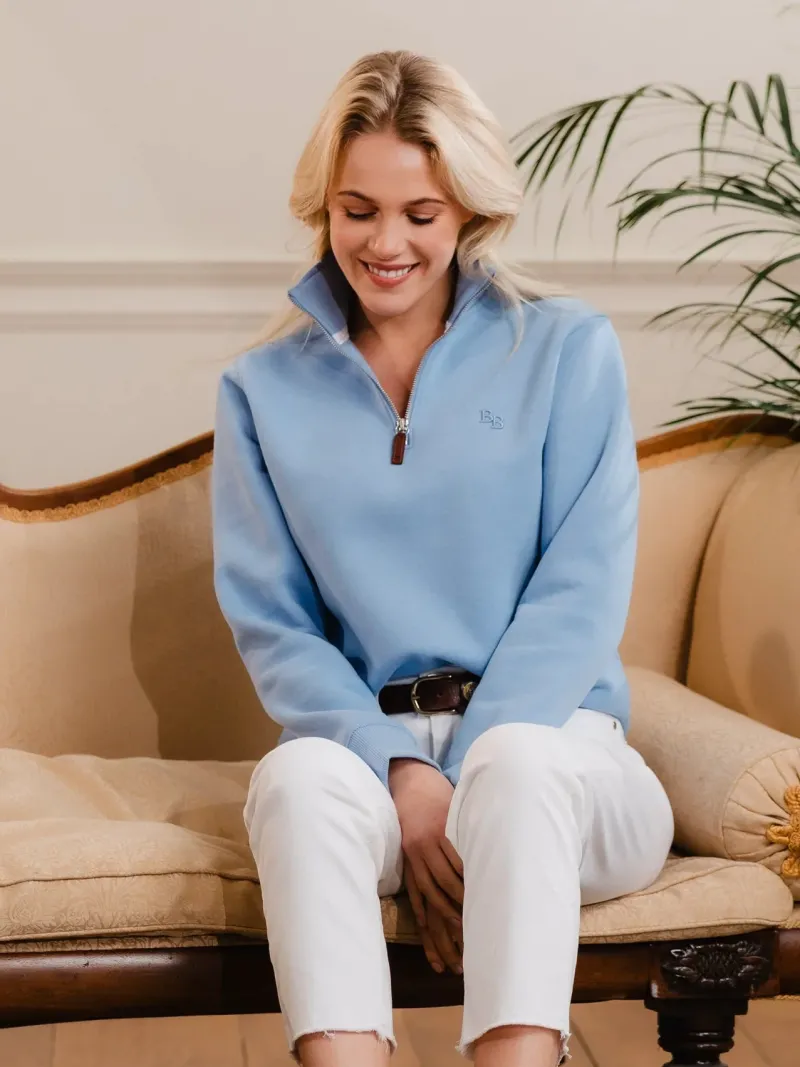 Beaumont u0026 Bear Sweaters & Fleeces|Sweaters & Fleeces<Beaumont & Bear Unisex Tuckenhay Quarter Zip