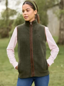 Beaumont u0026 Bear Gilets|Gilets<Beaumont & Bear Women's Topsham Fleece Gilet