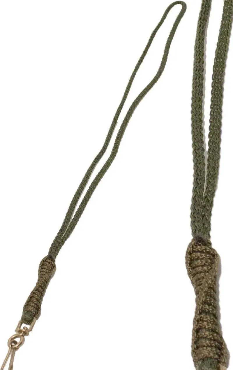 John Rothery Whistles<Bisley Twisted Lanyard Olive Green