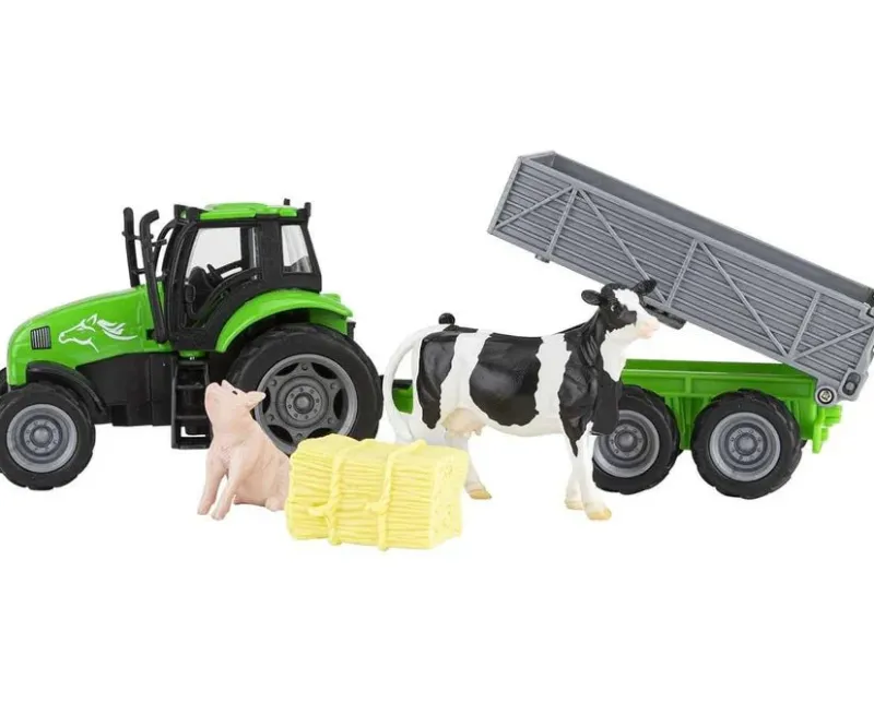 Breyer Toys<Farms Tractor & Tag-A-Long Wagon
