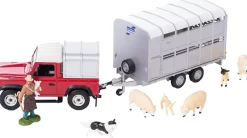 Kayes Of Cardiff Toys<Britains Toys Land Rover Sheep Farmer Set