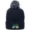 Country Ways Accessories<British Country Collection Children's Tractor Pom Pom Hat