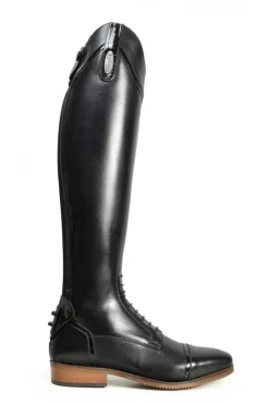 Brogini Long Riding Boots<Florence Vogue Croc Field Boot - Black (SIZES 42-46)